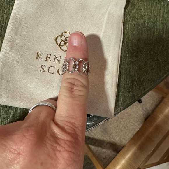 Kendra Scott-Gold Tone and Silver Tone Wire Rings - Picture 4 of 7